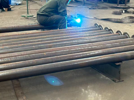 六盘水20#无缝注浆管加工108*6钢花管棚管